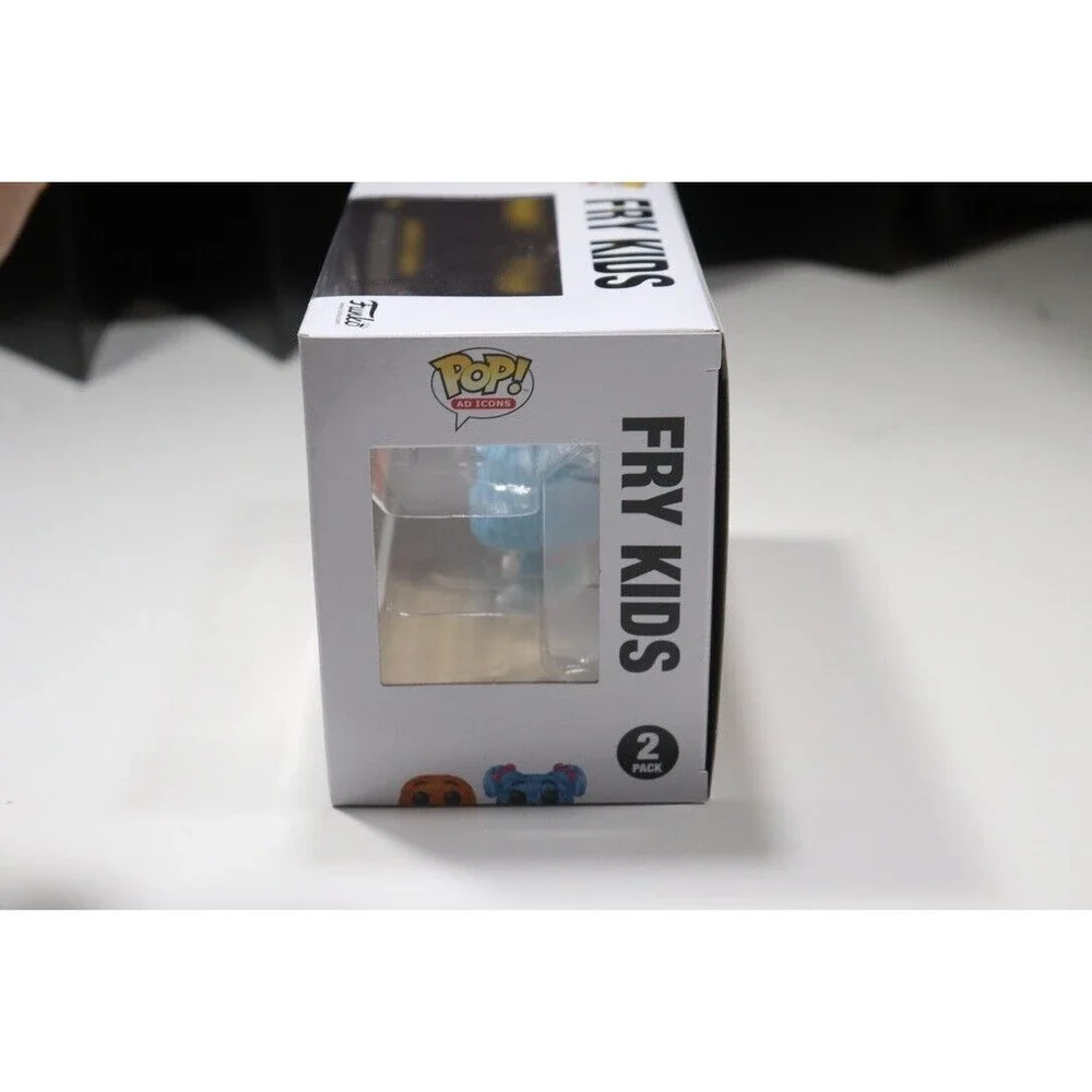 Funko Pop Vinyl McDonalds Ad Icons Fry Guys Orange Blue 2 Pack